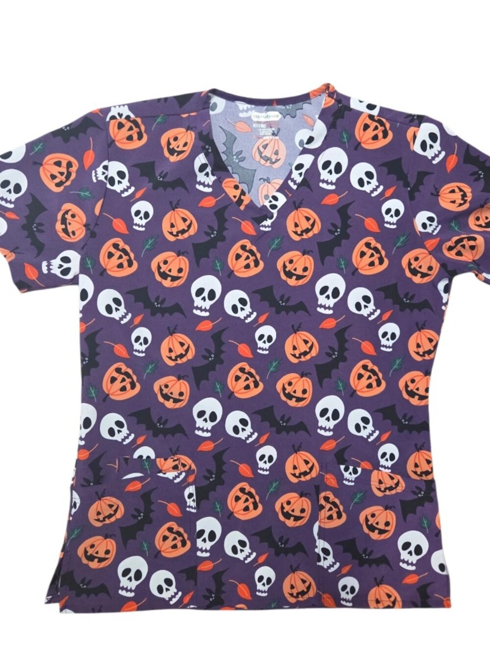 Scrubaid Halloween Scrub Top